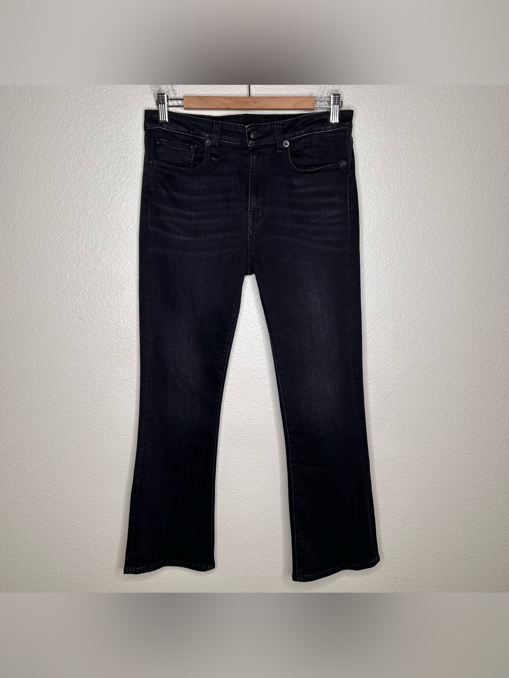 R13 Kick jeans in Dark Moon 28 *altered*